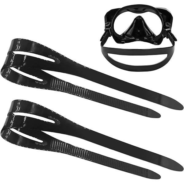 6 Cinghie Di Ricambio In Silicone Per Occhialini Da Nuoto – Bambini E Adulti - 3