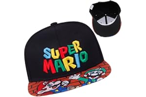 LKNBIF Berretto da Baseball, Bambino, Unisex, Cappello da Sole, Classico, Regolabile, Multicolore