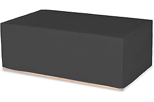 TEXDEKO GMBH TexDeko Husse für Europaletten Überzug wasserabweisend Bezug für Europaletten (3 Paletten 120x80x44cm, Anthrazit)