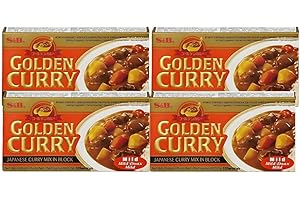 S&B - Golden Curry Mild 220 gr x 4 uds - Pack Promoo