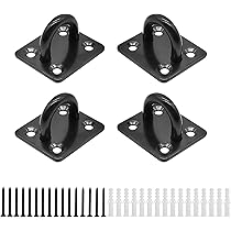 LOPYXBR 6-tlg. Metallketten-Set Mit Karabinern - Stabile Hängeketten Für Hängesessel & Mehr