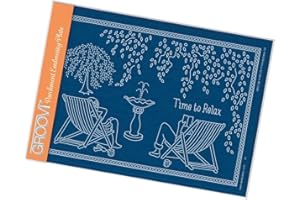 CLARITYSTAMP Clarity Stamps - Linda Williams' Deck Chairs A5 Groovi Plate