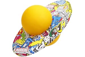 XGOPTS Pogo Ball for Teens Adults Up to 200 lb, Balance Bounce Board Jump Lolo Ball with a Sturdy Deck with Pump for Birthday Christmas Gifts