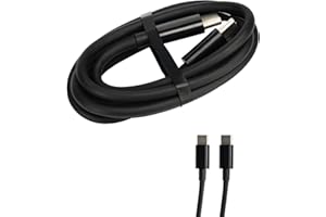 LKTOP 100W USB C to USB C Cable, 3.3 FT, Fast Charging for DJI Mini/Air/Mavic Series Drone, Osmo Action 3/4, Osmo Pocket 3, GoPro, Insta360, Phones