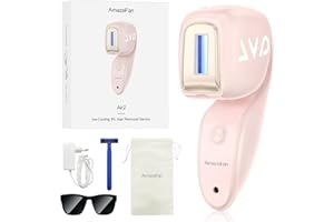 AMAZEFAN IPL Geräte Haarentfernung Laser mit Gefrierfunktion,Haarentfernungsgerät 6 Energiestufe zu Hause,IPL Hair Removal 999,999 Lichtimpulse Schmerzlos Langlebig für Frauen Männer,Achseln,Beine,Bikinizone