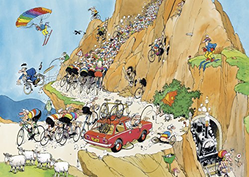 Jan van Haasteren - Tour De France 3 x 1000 Piece Jigsaw Puzzles
