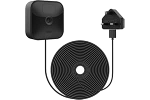 OLAIKE Weatherproof Power Micro USB Cable with Charger Adapter for Blink Outdoor Indoor Camera & Blink XT/XT2 Camera,26ft/8m Long Cord Power Continuously Supply for Blink Camera, Black