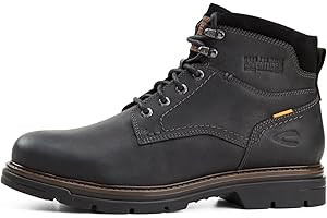 camel active Herren Schnürschuh mit Reißverschluss