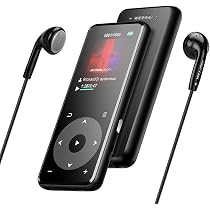 AGPTEK Bluetooth 4.0 MP3 Player with 