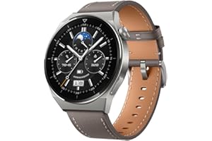 ‎HUAWEI HUAWEI WATCH GT 3 Pro 46mm, Tytanowa obudowa, tryb swobodnego nurkowania, długa żywotność baterii, ładowanie bezprzewodowe, Pomiar tętna i nasycenia krwi tlenem, połączenia bluetooth
