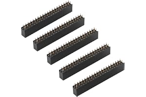 5st 2 X 20 Stift 2,54 M Gpio Header Hona Lång Header Pins Kvinna Dual Row Korta Pin Headers för Raspberry P i