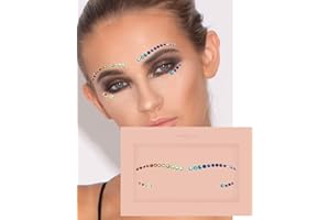 KARIZMA Love is Love Face Jewels, All in One Body Face Festival Pride Rainbow Jewels