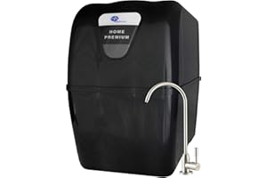 Bbagua Home Premium. Equipo de Osmosis Inversa Compacta de 5 Etapas, doméstico con Bomba de presión. Fácil Instalación bajo encimera y cambio de Filtros