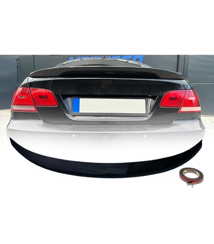 MpTuned E90 Becquet Arrière Aspect Carbone M Performance - Berline Série 3 318i 320i 330i
