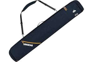 Unigear Snowboard Ski Bag for Air Travel, Reinforced Double Padded Snowboard Bag, Water-Resistant and Durable up to 165/175cm Ski Snowboard Travel Bags for Flying