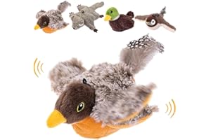 ComedyKing Katzenspielzeug Vogel Spielzeug Katze, Interaktives Katzenspielzeug Selbstbeschäftigung, Elektrisches Vogelspielzeug für Katzen, Flapping Bird Cat Toy