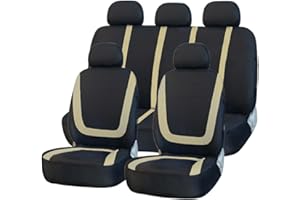 SNXLW 5 Places Universel Voiture Ensembles Housses Siège pour Renault Modus/Grand Modus 2004-2008 2009 2010 2011 2012 Housses Siege Avant Arrière Auto Accessori,E