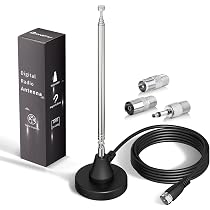 Antenna Telescopica Bingfu 7 Sezioni 74cm Per Radio AM FM – Uso Interno