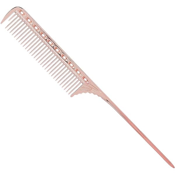 4-teiliges Friseur-Kammset Aus Aluminium – Für Präzises Styling, Färben & Flechten