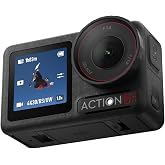 DJI Osmo Action 5 Pro Pack Standart: Spor Kamerası, Sens&ouml;r 1/1.3 in&ccedil;, Video 4K/120 fps, Lens Takip, Stabilizasyon, 2 OLED Dok