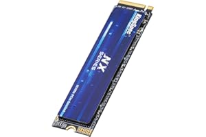 KingSpec 1To SSD M.2 NVMe 2280, PCIe Gen 3x4 NVMe SSD, Jusqu'à 3500 Mo/s, 3D NAND Flash Disque SSD Interne, pour Ordinateur de Bureau et Ordinateur Portable