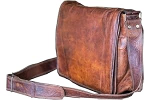CUERO Kleine Umhängetasche aus echtem Leder, für iPad/Tablet, Vintage, 11,5 Zoll (27,9 cm) iPad Pro für Damen und Herren