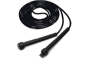 Muse Impex Skipping Ropes for Adults Fitness for Men, Women and kids Speed Jumping Rope Comfortable non-slip Handle Exercise Workout Weighted Skipping Ropes for Fat Burning, Boxing, Crossfit and MMA