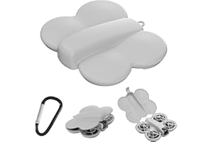 WUISOLQP Tasche Case für DJI Neo, Kunststoff Drohne Aufbewahrungstasche mit Haken, Schutz Drohne Zubehör Tragetasche Koffer Kollisionsschutz Kratzfest Butterfly Schutzhülle für DJI NEO Drone