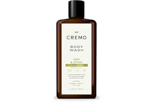 ‎CREMO CREMO - Feuchtigkeitsspendendes Body Wash Für Männer | Revitalisierendes Duschgel Mit Salbei & Zitrusfrüchten | 473ml