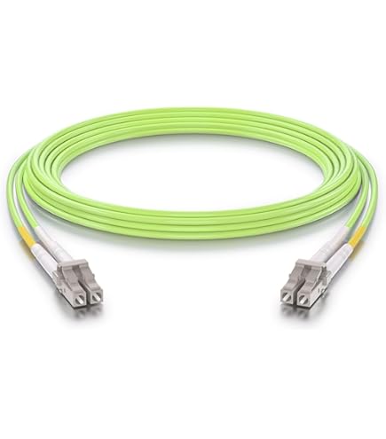 Cavo Fibra Ottica OM4 LC-LC - 10m, 4 Pezzi, Per Reti 10/40Gb, Duplex 50/125μm - Foto 6