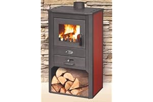 SALONE NEGOZIO ONLINE STUFA A LEGNA MOD. ORGANJ LM - 9,0 Kw - 100 MC