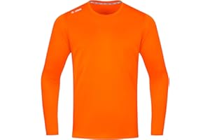 JAKO Longsleeve Run 2.0 - Leichtes Langarmshirt Herren 130 g/m², Optimale Belüftung mit Micro-Mesh, Sport- und Freizeitshirt, Bei 40 °C waschbar