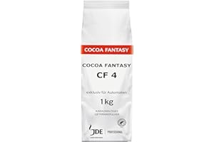 ‎COCOA FANTASY Cocoa Fantasy CF4 kakaohaltiges Getränkepulver für Automaten, Kakaopulver für heiße Schokolade, 1 kg