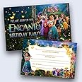 Encanto Party Invitations & Envelopes Birthday Invites (WRITE ON) (Pack of 12)