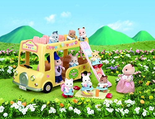 Imagen 4 de Sylvanian Families 3588 - Autobús de dos pisos para muñecos