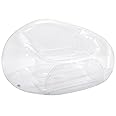 Transparent Beanless Bag Chair, Indoor Inflatable, 137 cm x 127 cm x 74 cm, Air Lock Design - 66500