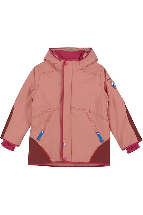 Regenjacke Finkid Softshellmantel Softshelljacke Finkid Jacke Rot