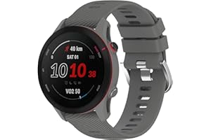 BoLuo Pasek do zegarka 22mm do Garmin Forerunner 255 Music/Forerunner 255, paski silikonowe do zegarka na rękę Garmin Venu 2/Garmin Vivoactive 4 / Coros Vertix/Coros Apex 46mm /Apex Pro