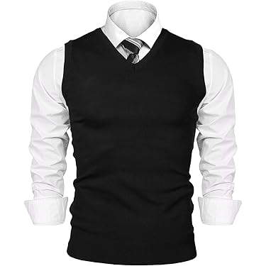 Herren Strickweste Sommer - Leichte ärmellose Weste Für Casual Looks