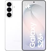 Samsung Galaxy S26Plus Beyaz, 256GB Depolama, Yapay Zeka Telefonu, 12GB Bellek, &Ouml;zelleştirilmiş AP, Photo Assist, 50MP Kamera