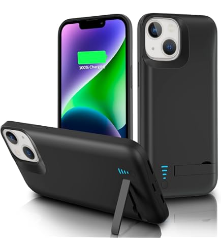 Custodia Batteria IPhone 14 - 6000mAh, Ricarica Portatile, Protezione 360°, LED Indicator - Foto 12