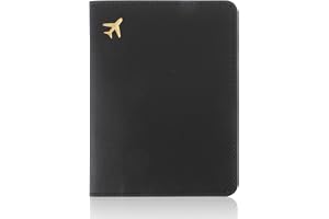 Passfodral Rfid blockerande män kvinnor Rfid passfodral reseplånbok | Svart passplånbok män passfodral resa dokument hållare pass ärm svart pass fodral PU-läder