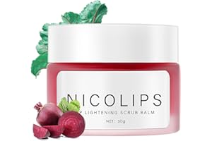 NEXOLLA Gommage pour les Lèvres Exfoliant, Crème Hydratante pour Lèvres, Masque pour Lèvres, Lip Balm, Exfoliant pour les Lèvres pour éliminer les Peaux Mortes et les Soins de la Peau des Lèvres