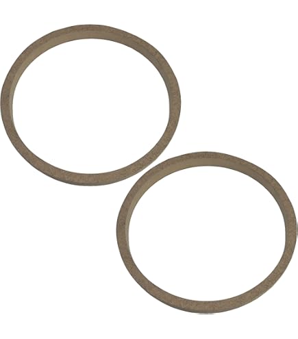ABSOPRO Auto Lautsprecher Abstandhalter - 2 Stück Holz Ringe Für 6.5 Zoll