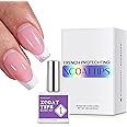 Builder Gel for Nails - BTArtbox 15ML Gel Nail Polish for Nail Tips, Nail Strengthener for X-coat Tips French Tip Press on nails Protecting 30+Days Long Lasting