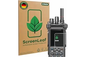 ScreenLeaf 2 Pièces Film de protection d'écran pour Radtel RT-950 Pro [Protection d'écran Écologique, Clear, Anti-Rayures]