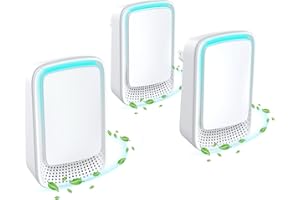 Purificador de aire, Dayear Tappare el purificador de aire en una mini purificador de iones negativos para dormitorio/casa/salón/sala de estar para mascotas/3 unidades