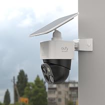 Housse de protection pour appareil photo compatible avec Eufy Security SoloCam S340, housse de pluie pour moniteur de sécurité, protection résistante aux intempéries pour caméra solaire (sans caméra
