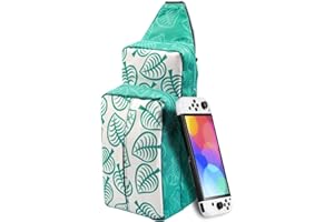 LYCEBELL Sac de Transport pour Nintendo Switch/OLED Sac de Voyage pour Accessoire Switch, Etui pour Nintendo Switch pour Console Switch, Dock, Joy&Con et Autres Accessoires