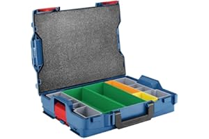 Bosch Professional System walizek L-BOXX 102 + 6-częściowy zestaw pojemników wkładanych do L-BOXX 102